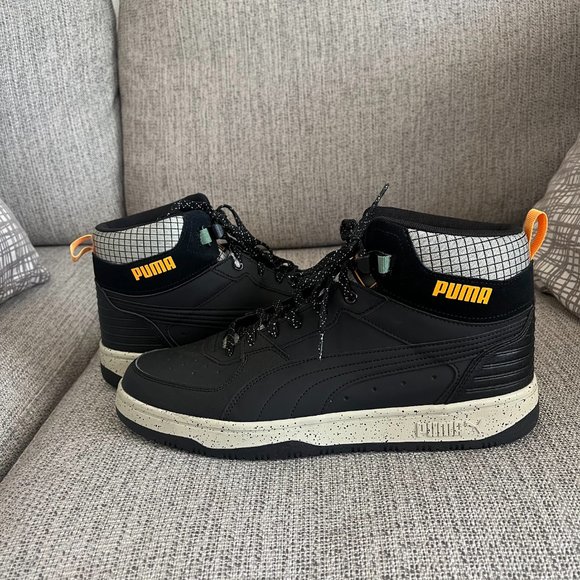 Men's Puma Rebound Layup High Top Sneaker- Size 13 - Picture 5 of 9